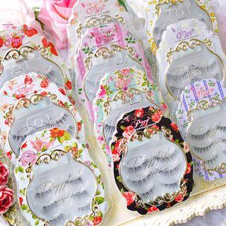 False Eyelashes (3 Pairs) (various Designs)