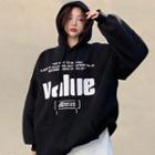 Lettering Hoodie / Cropped Leggings