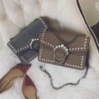 Pearl Studded Shoulder Bag