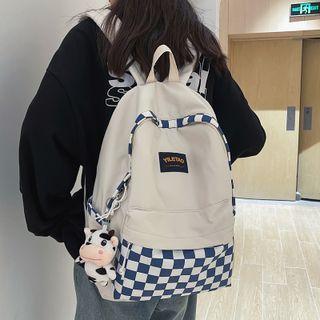 Checkerboard Panel Backpack