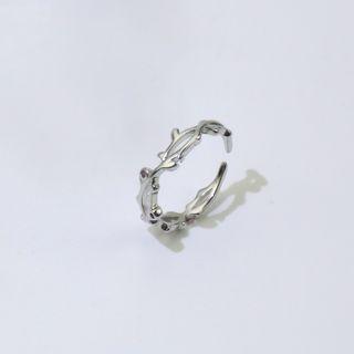 Branch Layered Open Ring Ring - Silver - One Size