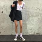 Loose-fit Blazer / Slim-fit Skirt / Plain Dress Pants