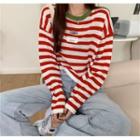 Striped Crop Shirt