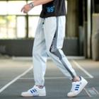 Print Side Harem Pants