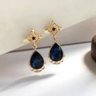 Gemstone Dangle Earring 1 Pair - S925silver Earrings - One Size