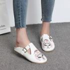 Two-way Embroidery Cutout Flats