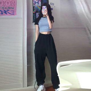 Raglan Short-sleeve T-shirt / Sweatpants