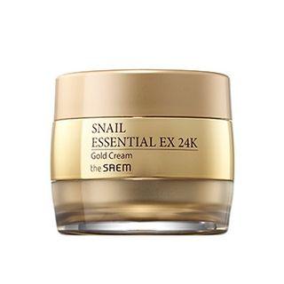 The Saem - Snail Essential 24k Gold Cream 50ml