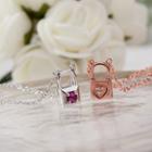 Heart-shaped Lock Necklace