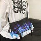Tie-dyed Buckled Crossbody Bag