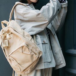 Button-up Cargo Shirt Jacket