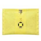 Smoothies 13 Envelope Clutch Yellow, Green - One Size