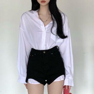Applique Shirt / Tube Top / Shorts