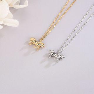 925 Sterling Silver Unicorn Necklace