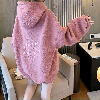Loose-fit Fleece Hooded Sweatshirt