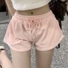 Plain Shorts Pink - One Size