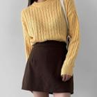 Cable-knit Top In 15 Colors