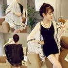 Open Front Cape Jacket