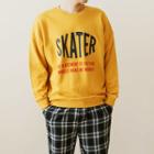 Plus Size Skater Printed Sweatshirt