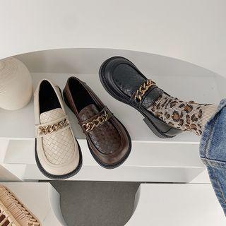 Quilted Platform Loafers