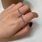 Couple Matching Mountain / Sea Wave Alloy Ring