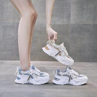 Lace Up Chunky Sneakers