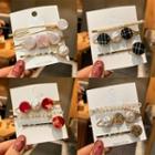 Set Of 3: Hair Pins (various Designs)