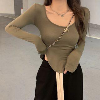 Plain Asymmetrical Top