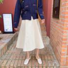 Square-toe Flats & Tie
