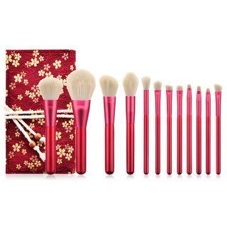 Set Of 12: Makeup Brush 12 Pieces - T-12-068 - One Size