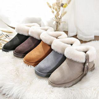 Tassel Snow Short Boots