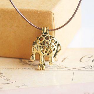 Elephant Aromatherapy Diffuser Necklace