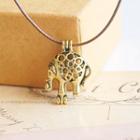 Elephant Aromatherapy Diffuser Necklace