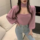 Puff-sleeve Blouse / Dress