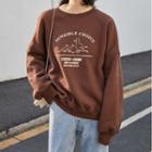 Long-sleeve Duck Printed Sweatshirt