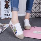 Espadrille Lace-up Sneakers