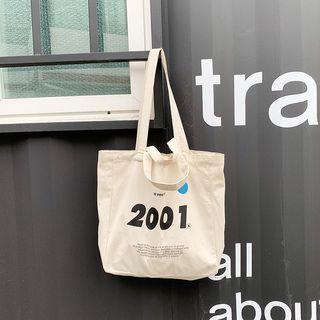 Numbering Canvas Tote Bag Numbering - 2001 - One Size