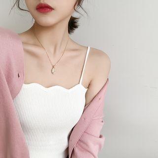Spaghetti Strap Knit Vest