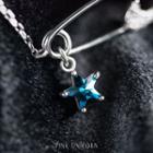 Star Pendant Necklace 1 Pair - As Shown In Figure - One Size