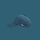 Printed Lettering Cap Blue - One Size