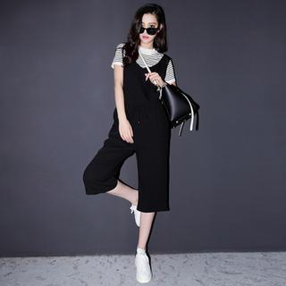 Sleeveless Cropped Jumpsuit