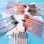 Set Of 8 : Makeup Brush Set Of 8 - Pink - One Size