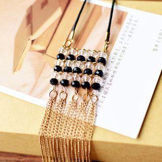 Bead Fringed Necklace