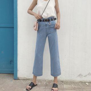 Capri Straight Jeans