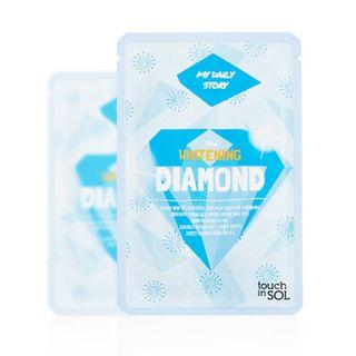 Touch In Sol - My Daily Story Whitening Diamond Mask Pack 1pc 1pc