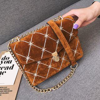 Star Embroidery Crossbody Bag