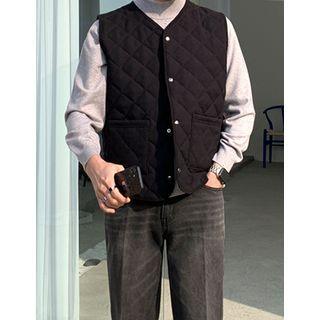 Lightweight Dual-pocket Quilted Vest