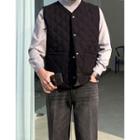 Lightweight Dual-pocket Quilted Vest