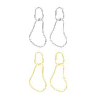 Irregular Dual Hoop Earrings