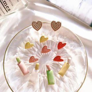 Heart / Bar Dangle Earring